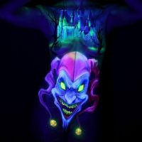 UV Bodypainting Jester