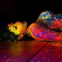 UV Bodypainting Splashes