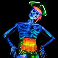 UV Bodypainting Pirate