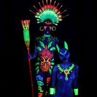 UV-Bodypainting-Aztecs