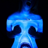 UV Bodypainting Jaws