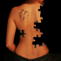 Jigsaw-puzzle-Bodypainting