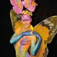 Butterfly-Bodypainting