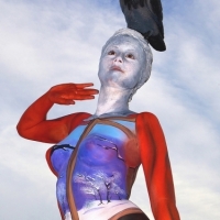The-Raven-Bodypainting
