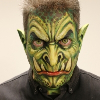 Theatrical-Make-up-Green-Orc
