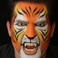 Theatrical-Make-up-Tiger