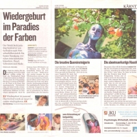 Kleine Zeitung - Wiedergeburt im Paradies der Farben