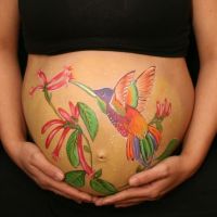 ציור-הריון-יונק-דבש